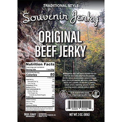 Traditional Original Souvenir Beef Jerky
